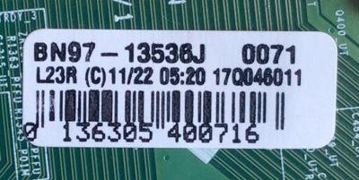 MAIN ORIGINAL PARA SMART TV SAMSUNG / NUMERO DE PARTE BN94-12295J / BN41-02570B / BN9412295J / BN97-13536J / PANEL CY-SM065FLAVAH / DISPLAY T650QVR07.3 / BN96-42074A / MODELO UN65MU8000FXZA / UN65MU8000FXZA AB05	 - Imagen 4